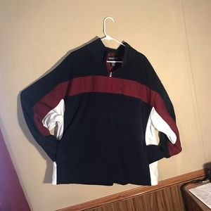 GRAPHITE SPORT HALF ZIP  FLEECE MENS XXL